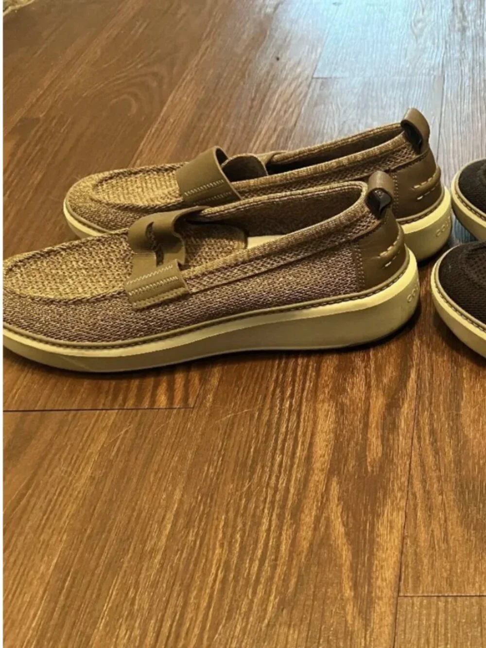 Cole Han Knit Penny Loafers